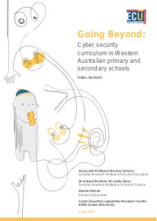 Going beyond: Cyber security curriculum in Western Australian primary and secondary schools. Final Report