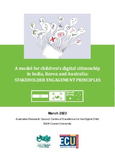 A model for children’s digital citizenship in India, Korea, and Australia: Stakeholder engagement principles